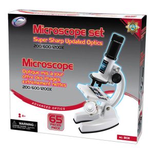 Set Eastcolight Microscop 200/600/1200x