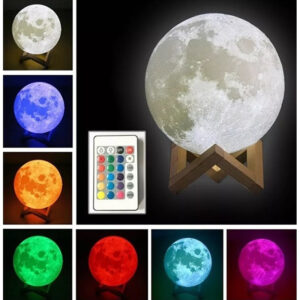 Lampa Luna XL 16 Culori cu Telecomanda