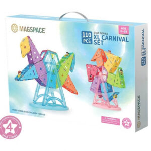 Set magnetic 110 pcs Magspace - XL Carnival Set