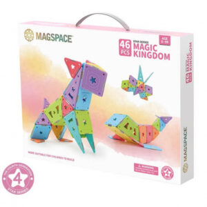 Set magnetic 46 pcs Magspace - Magic Kingdom