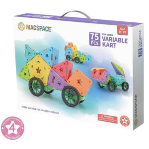 Set magnetic 75 pcs Magspace - Variable Kart