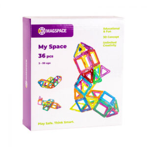 Set magnetic 36 pcs Magspace - My Space