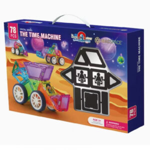 Set magnetic 78 pcs Magspace - The Time Machine